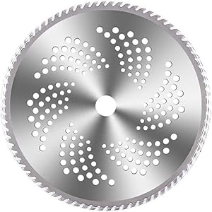 ZRNG Sharp 40/60/80 Teeth Grass Trimmer Head Blade Wood Brush Cutter Disc for Lawn Mower Weed Lawnmower Parts Garden Power Tools (Color : 80)