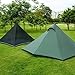 OneTigris Wild Haven Ultralight Backpacking Hot Tent for Double, Black Orca Series