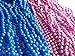 Express Novelties Online Set of 24 Pink and Blue Gender Reveal Beads for Announcement Party