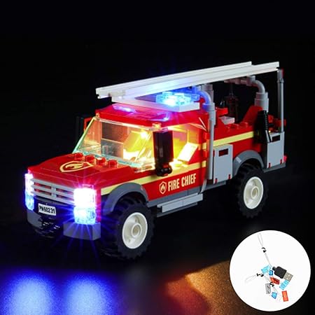 fire chief response truck lego