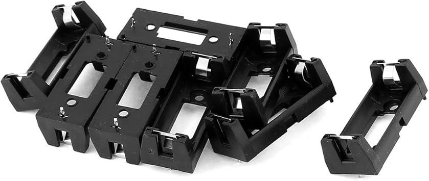 Amazon Co Jp Uxcell 電池ボックス バッテリーホルダー リチウム電池ホルダー 長方形 Cr123a Cr123適用 8個入り Diy 工具 ガーデン