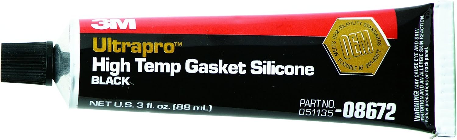 Black High Temp Silicone Gasket Tube