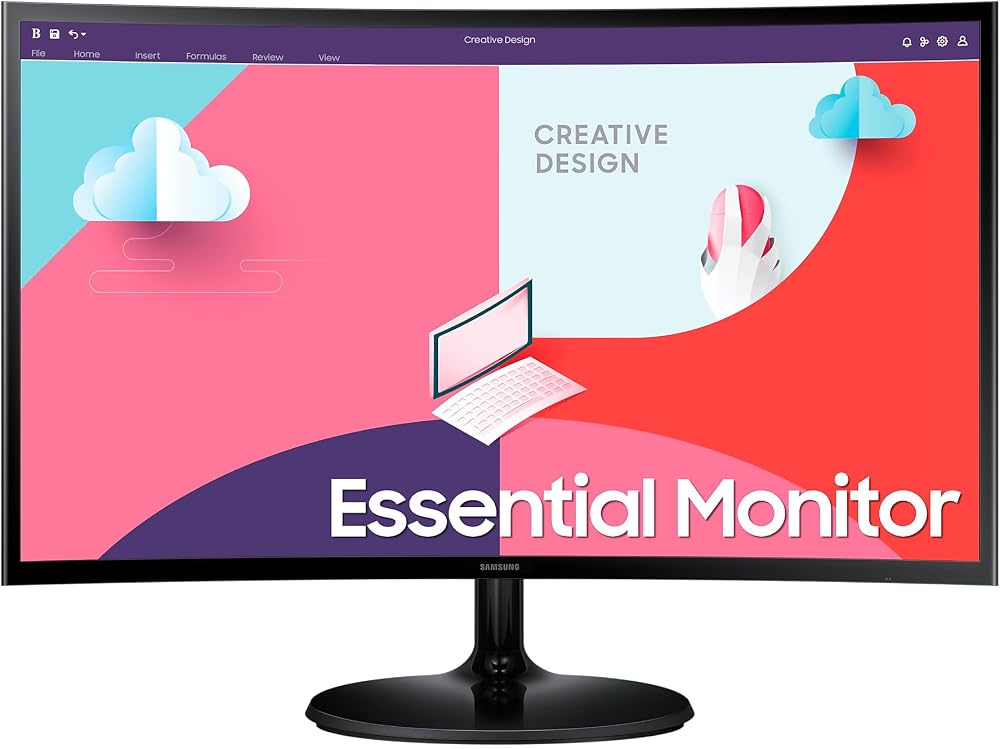 Samsung 27 inch LCD Monitor Black