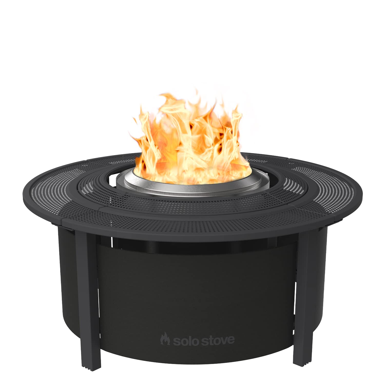 Yukon Solo Stove Solo Stove Yukon Fire Pit Surround - 27" Adjustable Tabletop With UV Fabric Surround Stove Fire Pit