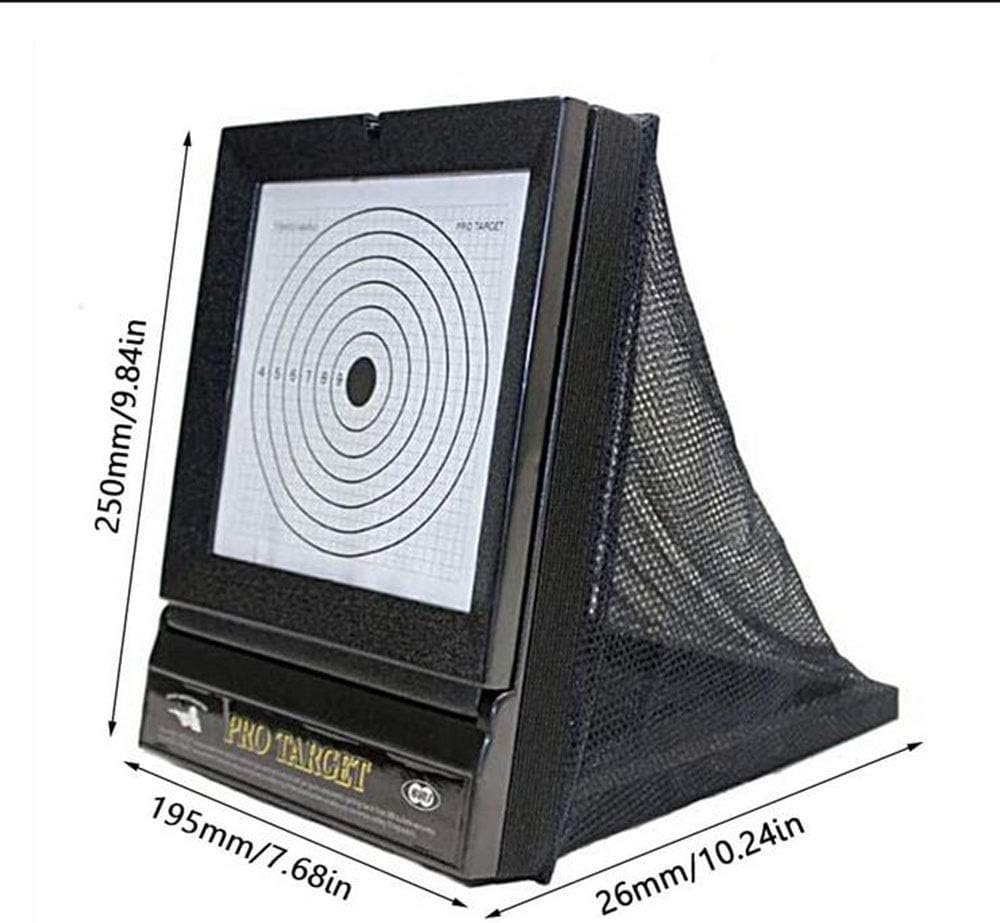 Airsoft Aim Target with Trap Net Catcher, Portable BB Bullets Recycling Device Airsoft Aim Target Stand and Paper Target for Shooting Training Device Durable Net Trap : Sports & Outdoors