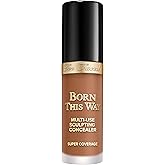 Too Faced Born This Way Super Coverage Multi-Use Concealer | Full Coverage, Non-Comedogenic, Oil Free + Long Lasting Concealer | Hyaluronic Acid, Coconut Water + Alpine Rose