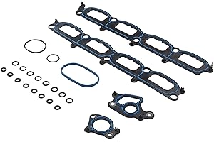 ZONFANT Manifold Gasket Set Compatible with Ford Lincoln Vehicle 2004-2014 Expedition F150 F250 F350 Super Duty, 2005-2014 Navigator Mark LT 5.4L SOHC Vin 5 V, Replace#MS96696