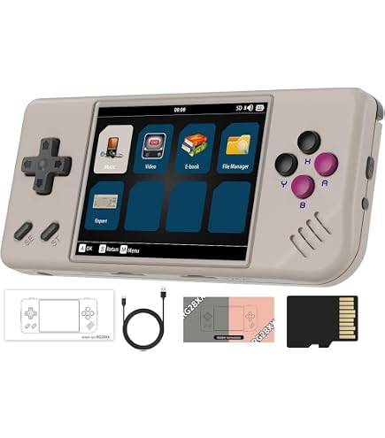Amazon.com: HAIHUANG RG300X Handled Game Console, Portable Game