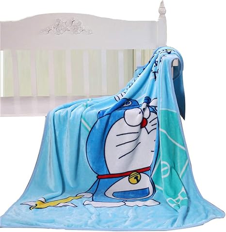 Xief Baby Kleinkind Decke Werfen Flanell Fleecedecke Atmungsaktive Kinder Neugeborenen Quilts Cover Infant Kids Bettwasche Tagesdecke Weiche Badetuch Doraemon Blau 100x140 Cm Amazon De Kuche Haushalt