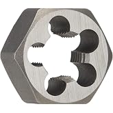 Drill America 5/16"-18 Carbon Steel Hex Rethreading Die, DWT Series