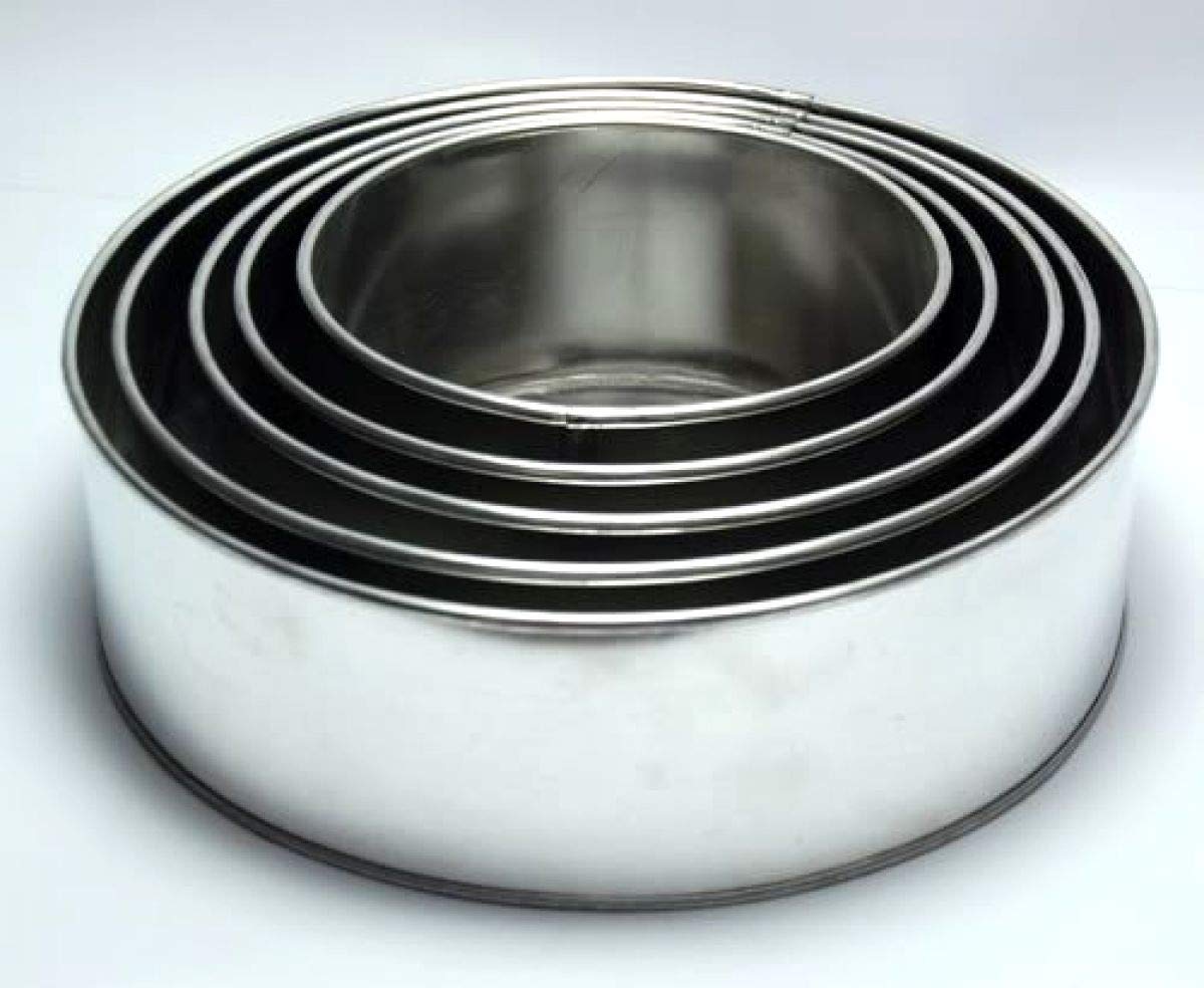 EUROTINS 5 Tier Cake Tin (5 Tier Round)