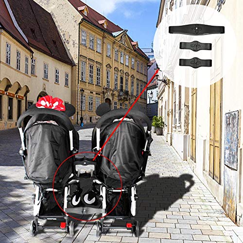 Owlhouse Stroller Connector for YOYO Stroller Connector, 2-in-1 Stroller Connector, Dual Stroller Connection for Aiqi/Yoya/Kidd/VOVO