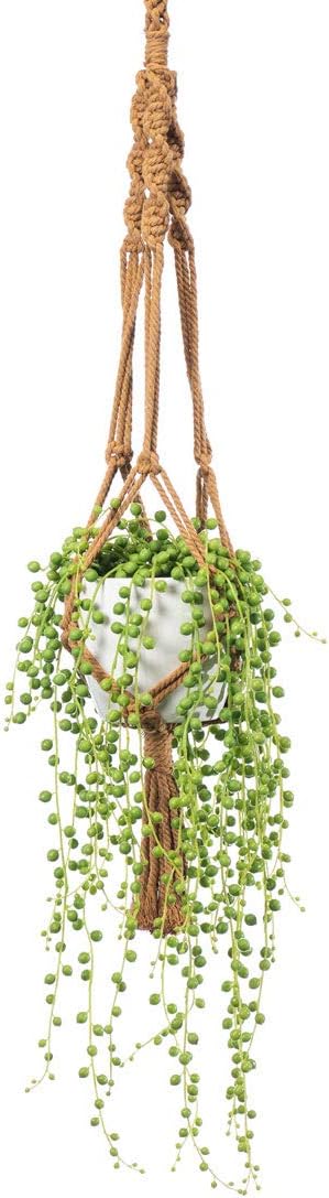 Hanging String of Pearls Faux Succulent Plant