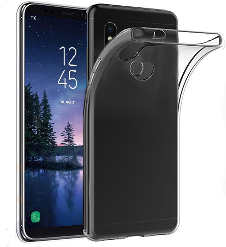 XvDsu Xiaomi Redmi Note 5 Case, Flexible Slim Thin TPU Gel Rubber Case Soft Bumper Protective Cover for Xiaomi Redmi Note 5 Clear