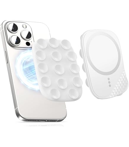 GONEZ Support De Téléphone Magnétique à Ventouse, Support Mains