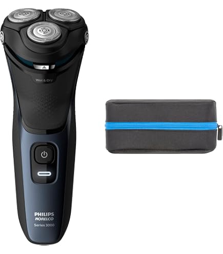 Amazon.com: Philips Shaver for Men Series 3000 Rechargeable Wet