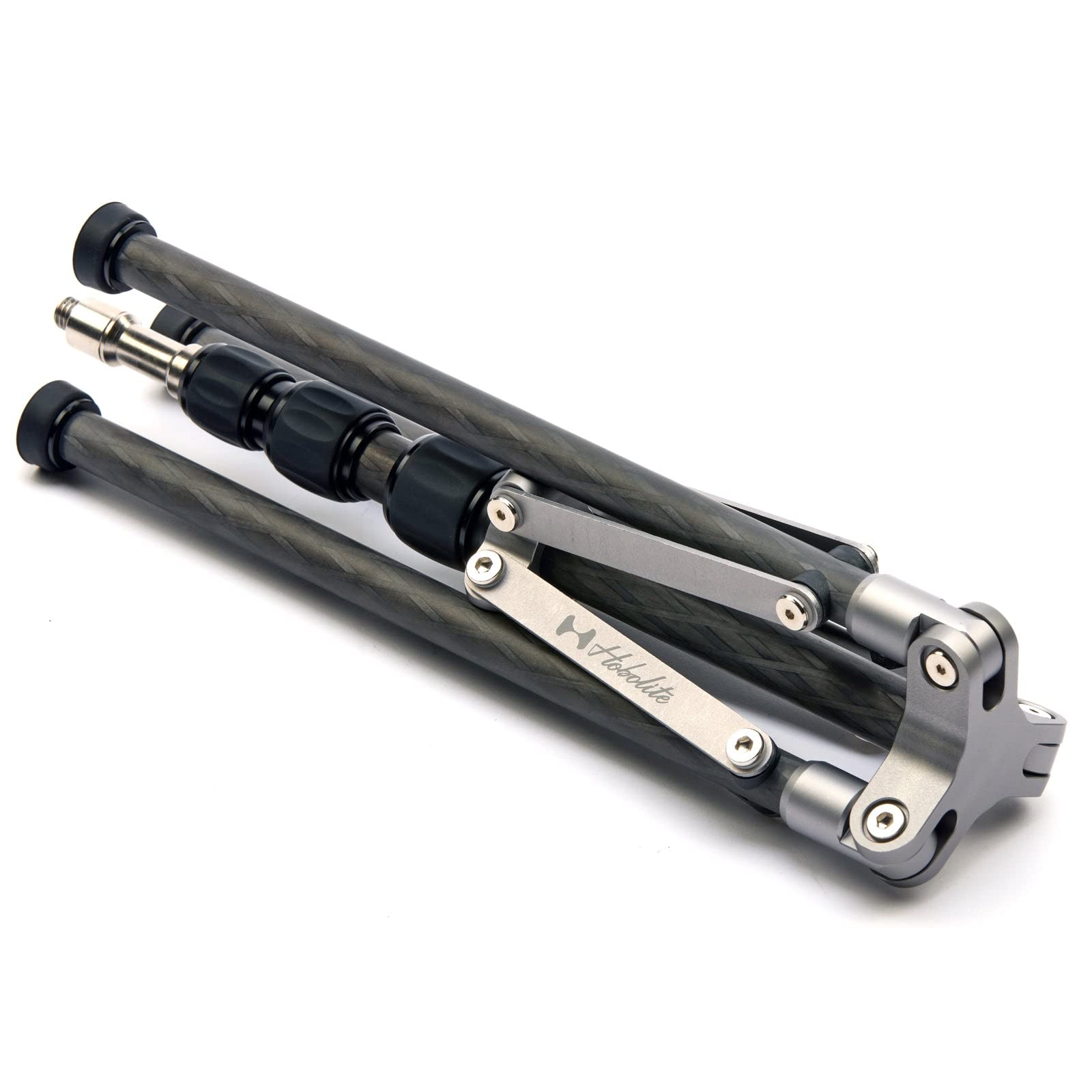 Hobolite Carbon Fibre Tripod Light Stand for Mini Continuous LED Light for Photography (20W), 90 cm