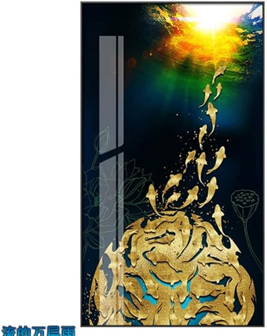 Dewufafa Imprimir Arte De La Pared Feng Shui Fish Mural Pintura