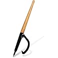 Felled Log Peavy - 49 Inch Wood Peavey Logging Tool Log Roller Tool Carbon Steel Logging Cant Hook with Wooden Shaft