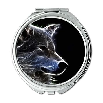 Amazon Com Mirror Round Mirror Golden Retriever Puppy Dog