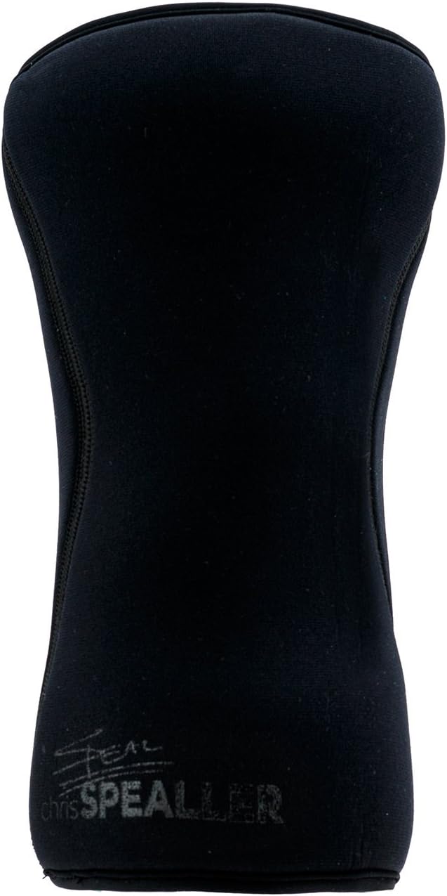 WORKT Knee Compression Support Sleeve for Crossfit, Weightlifting, Powerlifting, Exercise & Sports – Made in The USA with Sustainable & Eco-Friendly Ecoprene Neoprene – 5MM – 1 Sleeve (Black, M)