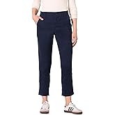 Amazon Essentials Women's High-Rise Regular-Fit Ankle-Length Tapered-Leg Khaki Pant