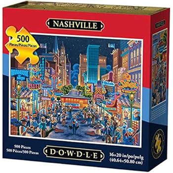 D·O·W·D·L·E Dowdle Jigsaw Puzzle - Nashville - 500 Piece
