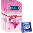Durex Extra Thin Bubblegum Flavoured Condoms for Men-10s (Pack of 3)