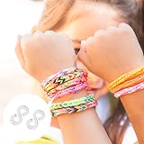 Gunwon 240 Pieces S Clips Loom Bands Clips Plastic Connectors Transparent White view 4