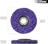 TPmax 115mm Strip Discs 4.5 inch 10 Pack Purple for Angle Grinders view 2