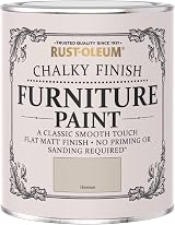 Rust-Oleum Chalky Furniture Paint Hessian 750ml view 5