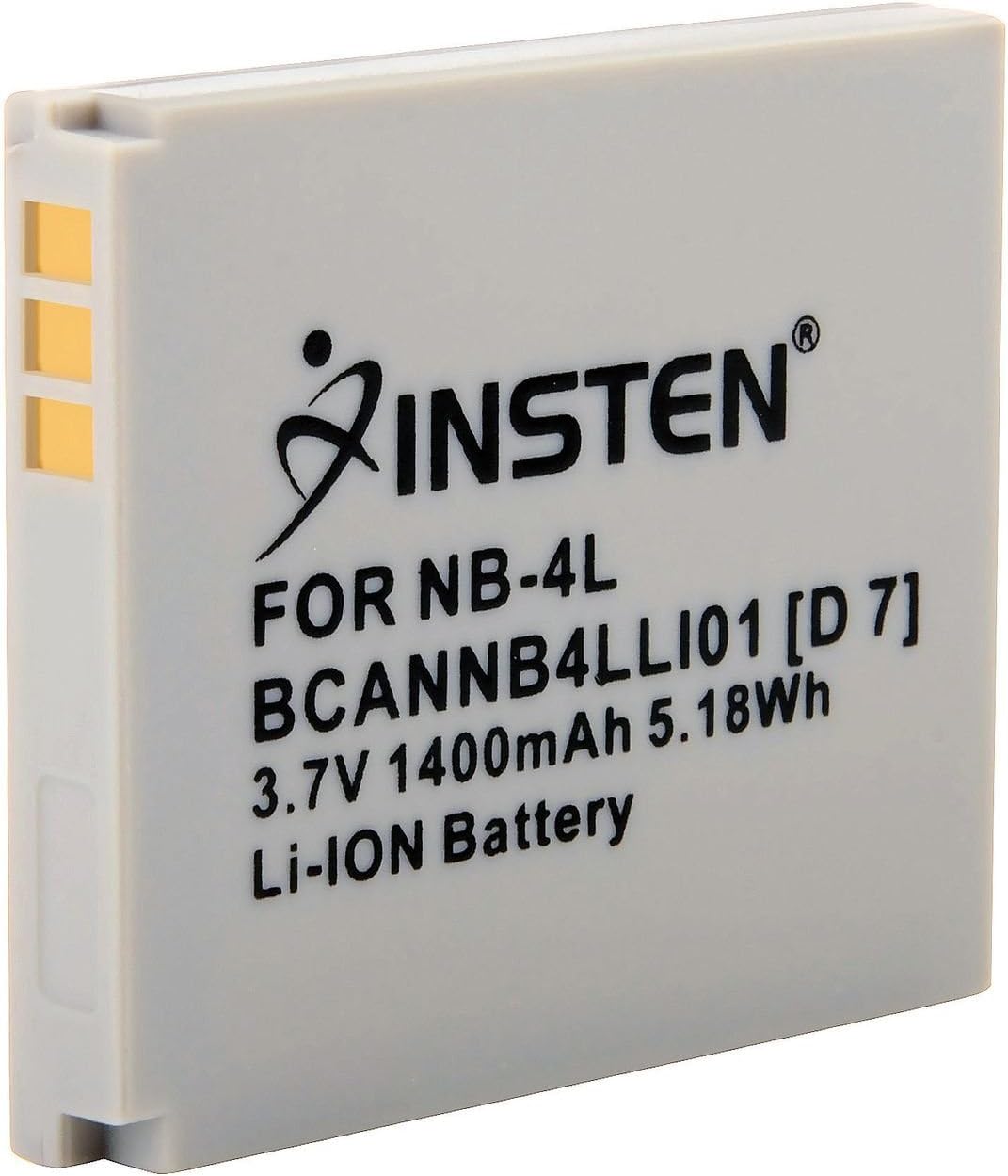 Pcmicrostore- NB-4L Lithium Li-ion Compatible Digital Camera Battery for Canon PowerShot SD200 SD300 SD400 SD430 SD450 SD600 SD630 SD30 SD30 Digital ELPH and IXUS 30 40 50 60 65 and IXY 45 50 55