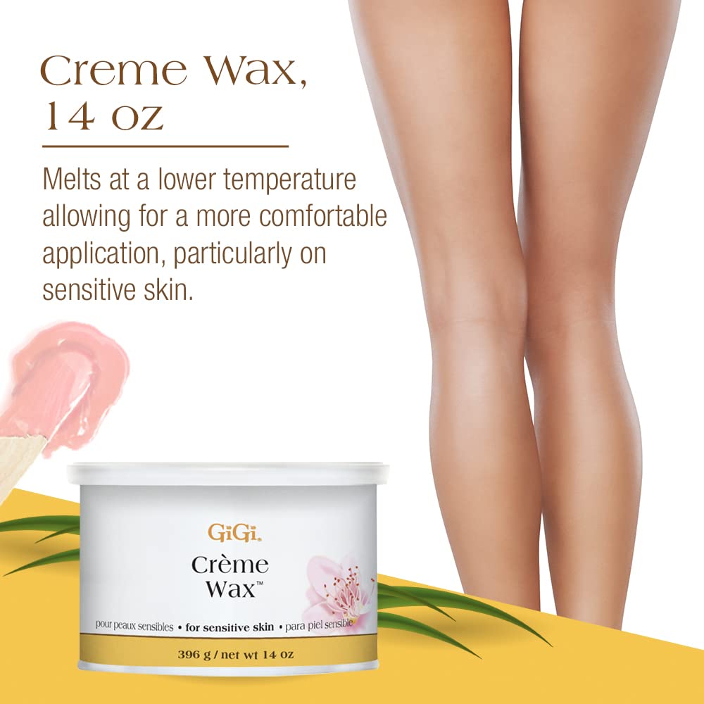 GIGI Mini Pro Waxing Kit for Women, Hair Removal Wax Kit for Face & Body, Salon and At-Home Use, Portable and Convenient, For All Skin & Hair Types