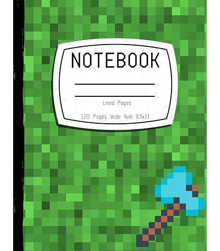 Amazon.com: Minecraft Folders for School - Minecraft Binder Bundle Includes  Vinyl Binder and 2 Folders with Pockets Plus Stickers