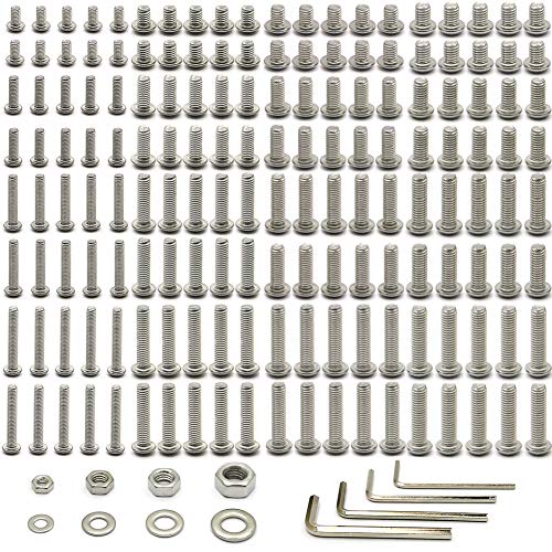 2 Stainless+Steel+Button+Screws+Assortment