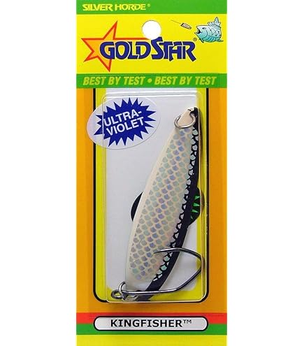 cookies and cream fishing lure Amazon.com : SILVER HORDE 4131-111-675 Kingfisher Lite Fishing Spoons,  Cookie/Cream, 3.5