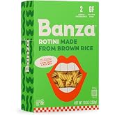 Banza Rotini Pasta from Brown Rice - 10 oz | Made with Brown Rice - Gluten Free - Quick Meal