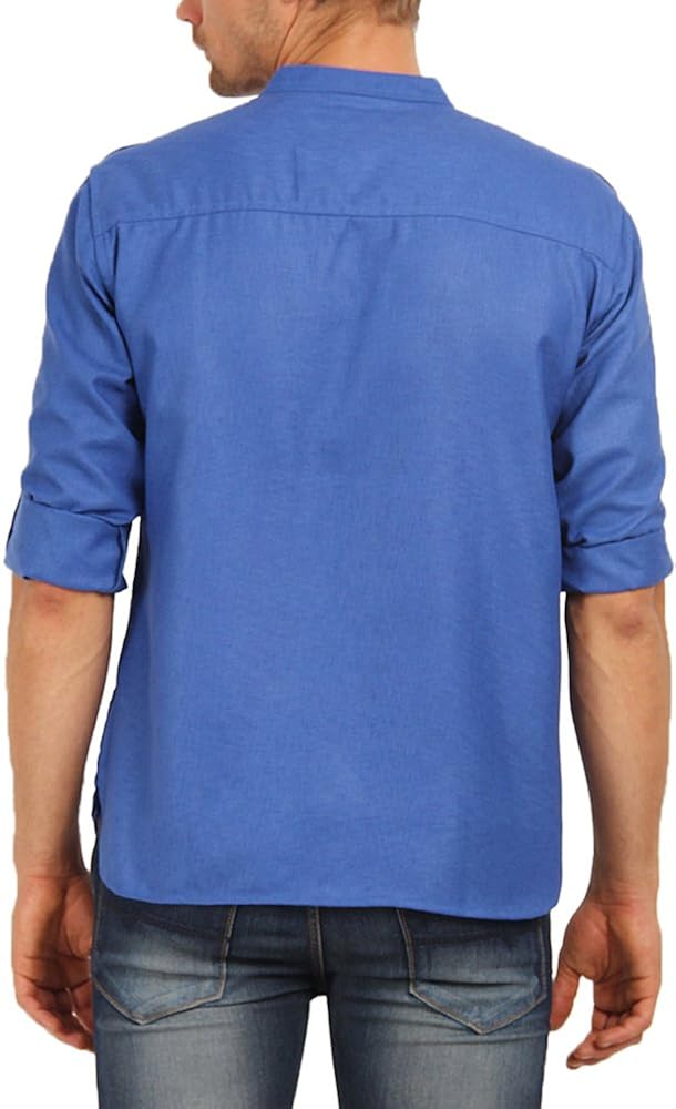 svanik men's blended straight kurtas