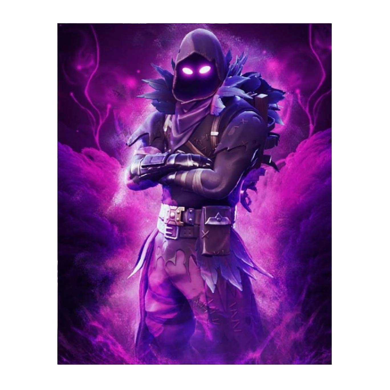Epic Games Fortnite Ultra Soft 3D Blanket Quilt， Microfiber Plush Throw Blankets for Bed Printed Qui