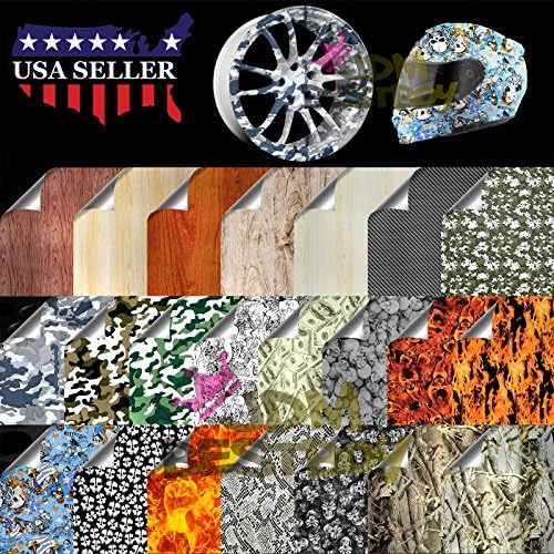 Hydrographic Film Hydro Dipping Dip Water Transfer Printing Wood Grain Print Decoration #3 19"x96" (1.5FT x 8FT)