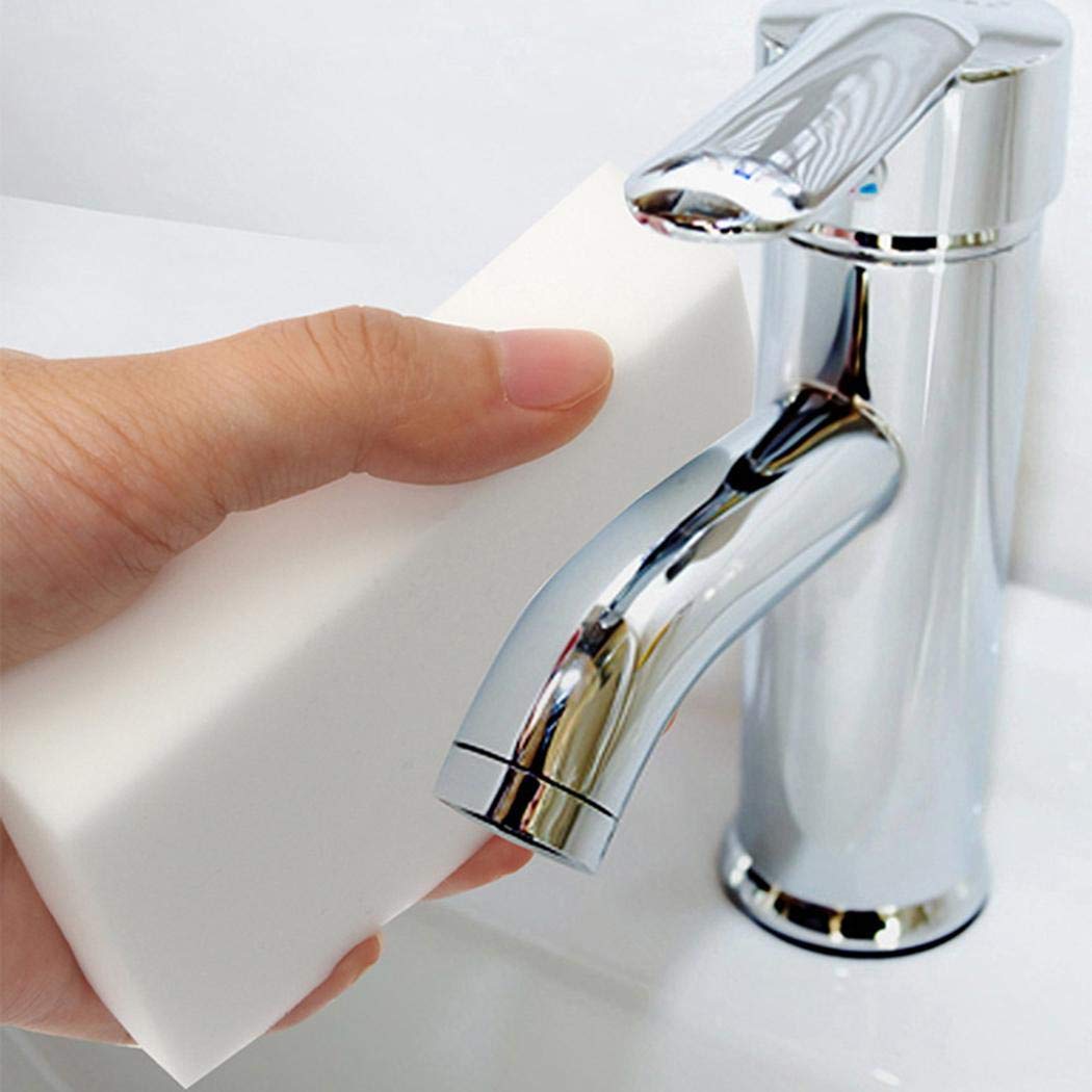 mekolen 100 Pezzi Strumento di Pulizia Multifunzionale della Cucina Domestica di Eraser Cleaner della Cucina della Casa Spugne