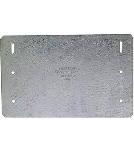 Amazon.com: Simpson Strong Tie PSPN516Z ZMAX Galvanized 16