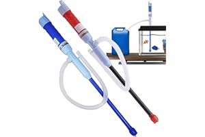 Battery-Operated Siphon Pump Kit - Bendable Fuel Transfer Pump for Gas/Oil/Water, Handheld Portable Design