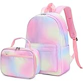 CAMTOP Backpack for Girls Boys Kids School Backpack with Lunch Box Preschool Kindergarten BookBag Set