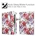 Fintie Case for iPad 6th / 5th Generation (2018 2017 Model, 9.7 Inch), iPad Air 2 / iPad Air 1 (9.7 Inch) - [Corner Protection] Multi-Angle Viewing Stand Cover with Pocket, Silk Flowers