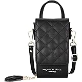 VBIGER Portefeuille Femme Sac Téléphone Portable Femme Sac Bandoulière Porte-Car