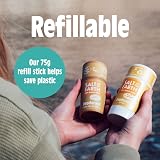 Salt Of The Earth Refillable Unscented Natural Deodorant 84g UK Made view 6