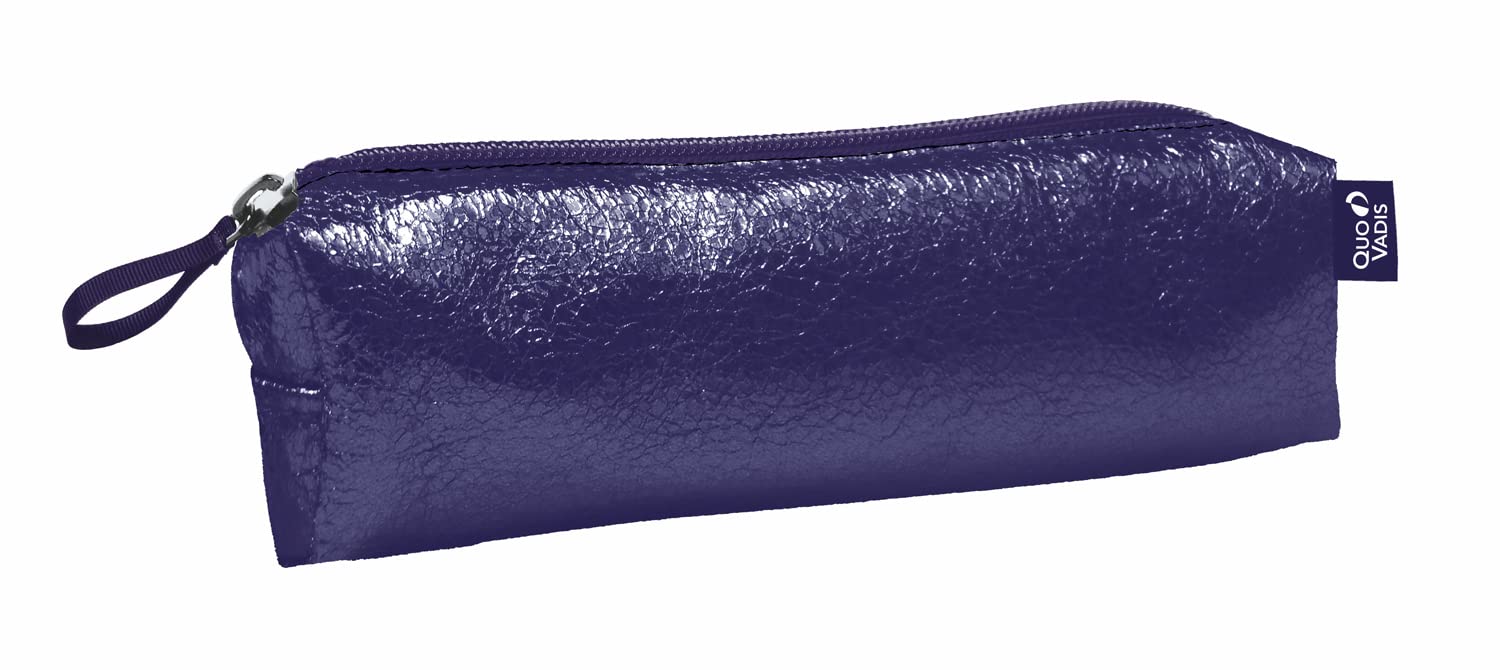 Quo Vadis Thelma Mini Pencil Case 19 x 4.7 x 4.7 cm Purple