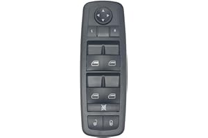 Driver Side Master Power Window Switch Compatible with Dodge Dart 2013 2014 2015 2016 Jeep Cherokee 2015-2016 Replaces 682712