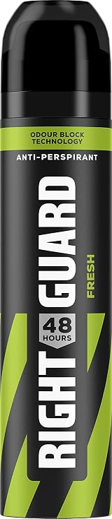 Right Guard Men's Anti-Perspirant Deodorant Spray 48 Hour No White Residue 250ml view 1